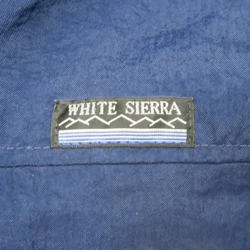 White Sierra Vintage 90s Colorblock Windbreaker Track Jacket