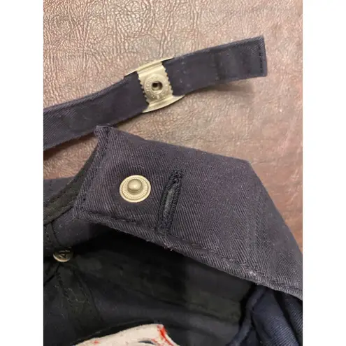 Minnesota Twins Womens Adjustable Hat Navy Sequin TC Logo MLB Baseball Cap Faded Red