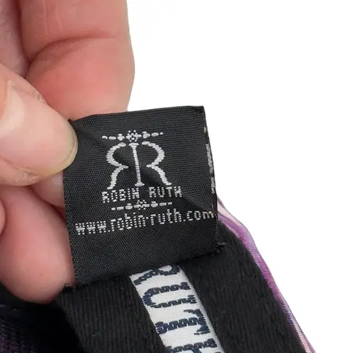 Robin Ruth Alaska Hat Purple Adjustable Baseball Cap Patch Embroidered Adults RR