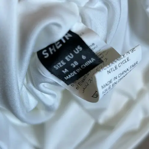 SheIn  ruched side mini dress