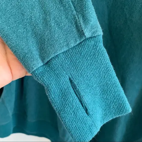 Sweaty Betty Green Active Crewneck Pullover Sweatshirt Small