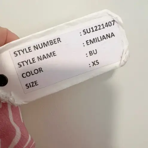 Saylor  Emiliana Midi Dress in Bubblegum‎ Pink size XS NWT