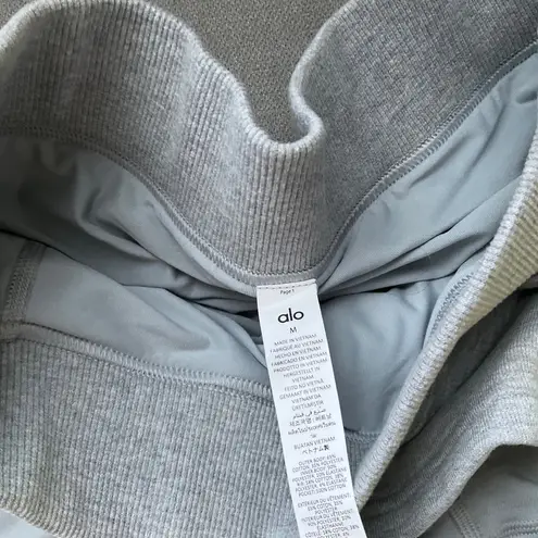 Alo Yoga Accolade Skirt Athletic Heather Grey M