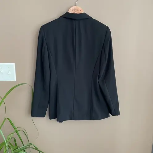 The J. Peterman Wrap Blazer Black Size 4