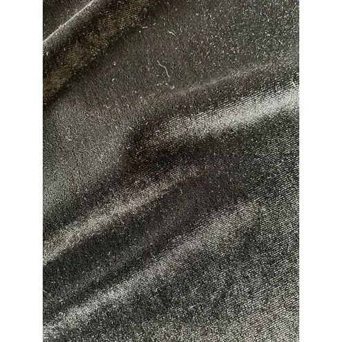 Ellen Tracy Linda Allard Black Velvet Maxi Skirt 10