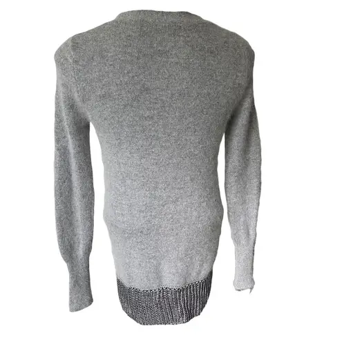 Moda International Rabbit Hair Blend Long Cardigan Sweater