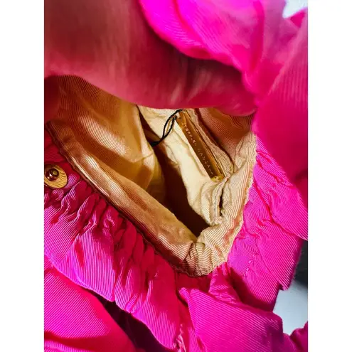 Loeffler Randall Bubble Gum Pink Bold Campy Bow Sierra Mini Bag Purse