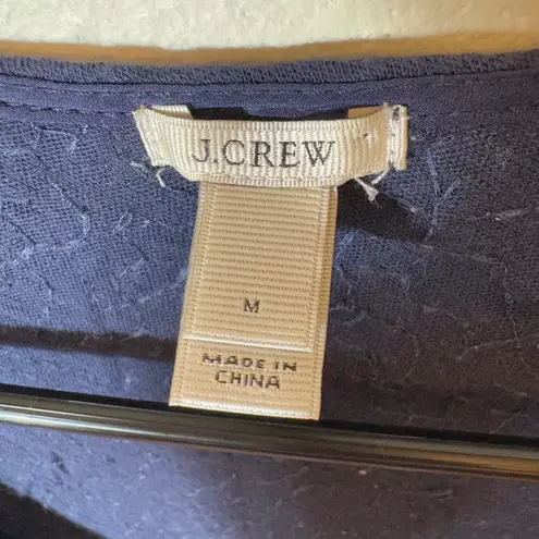 J.Crew  Sequin Tank Top Navy Blue Mint Green Party Sparkly Size‎ Medium