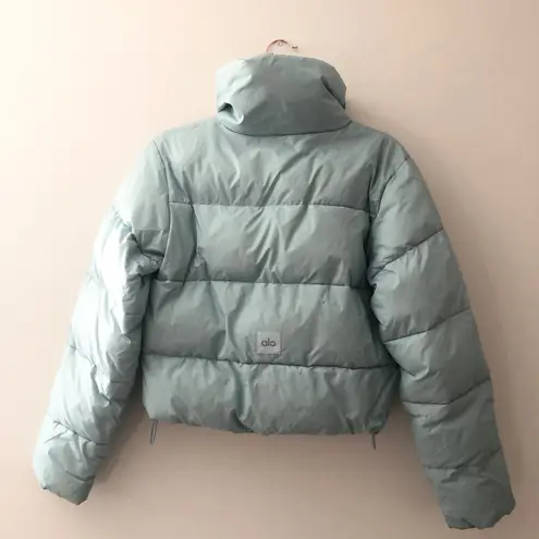 Alo Yoga Gold Rush Puffer Chalk Blue XS