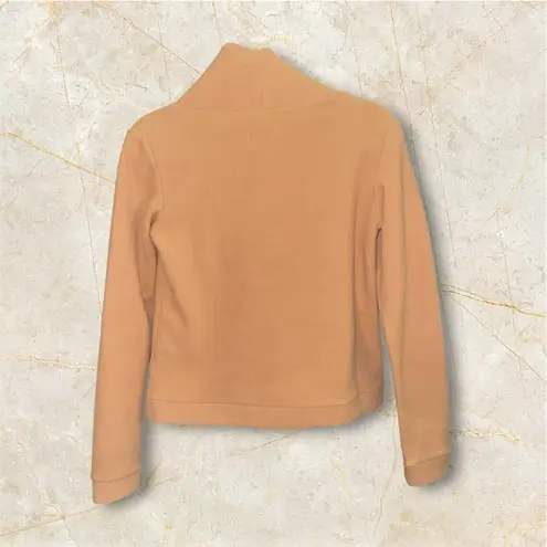 Dudley Stephens Park Slope Turtleneck Fleece Tan Size XS