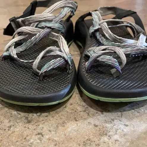 Chacos Chaco ZX/2 Classic Multi Strap Grey Sandal Womens Size 9 Hiking Outdoor