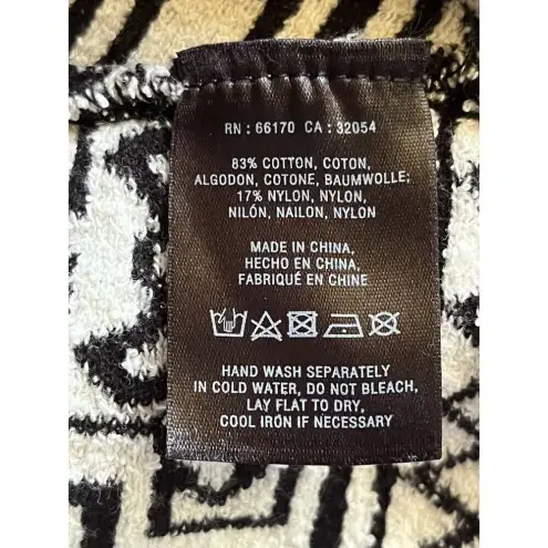 Anthropologie  Field Flower Tribal Jacquard Cardigan XS Boho Coastal Aztec