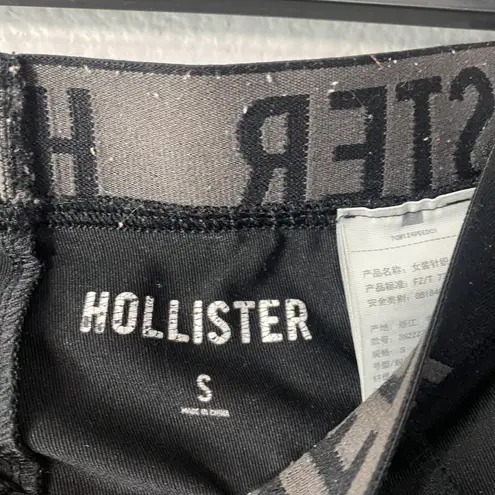 Hollister black mesh cutout leggings