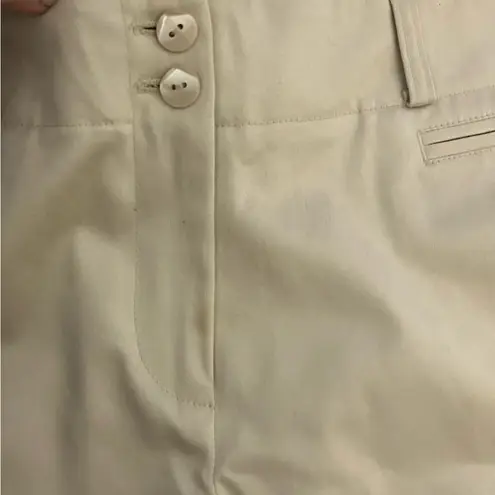 Atelier Cream Wide Leg Pants Size 6