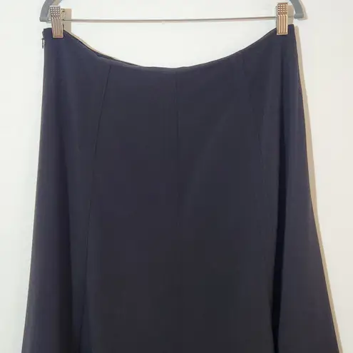 David N Vintage Full Black Maxi Skirt Size 12 Black Full Long Skirt