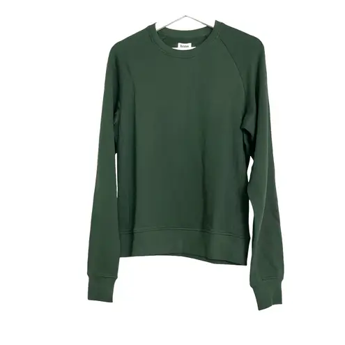 Bridge & Burn Fremont Sweatshirt Forest Green Organic Cotton NWT Size Medium