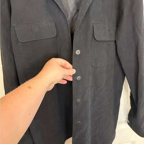 TanJay Classic Black Blazer Size 8