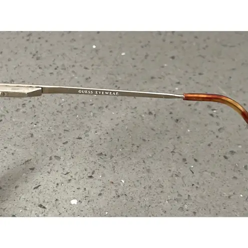 Guess  GU261 Eyeglasses Frames ONLY DB 53-18-135 tortoise full rim Japan gold