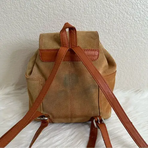 Urban Outfitters  100% Brown Suede Leather Backpack