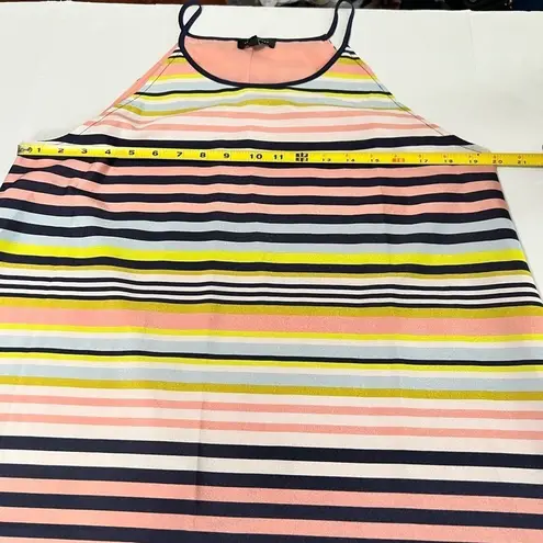 The Limited  Sleeveless Striped Midi Dress Summer Casual Colorful L - Image 6