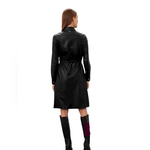Hugo Boss - Daledy Vegan Leather Dress Size 10