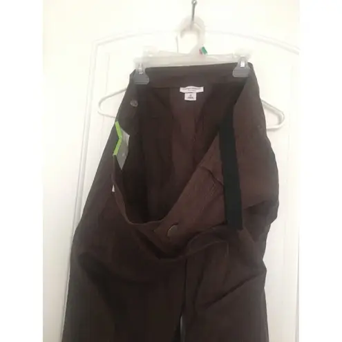 Liz Lange Maternity Women's Plaid Casual Dress Pants Cuffed Size 12 Multi-Color