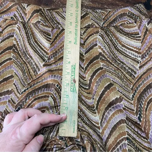 Carolina Herrera CH  Wide Leg Printed Cropped Pants Size 4‎