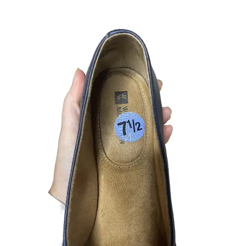 Women’s 7.5 CLIFFS BY WHITE MOUNTAIN Shoes HILT Flat Pewter blue