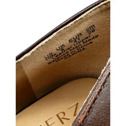 Naturalizer 10M Leather Pump Stylist Fashion Business Casual Block Heel Shoes