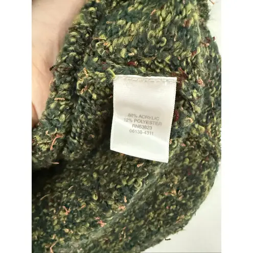 Christopher & Banks Women’s XL Green Patterned Sweater Vest