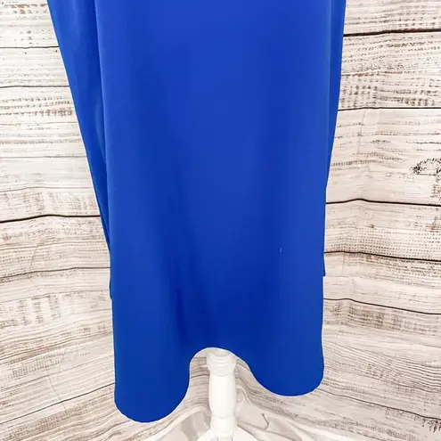 ABS Allen Schwartz Blue Athletic Shift Dress, EUC, Size Large, MSRP $88