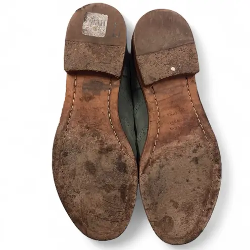 Boden USA Boden sage green lace up suede oxfords size 38