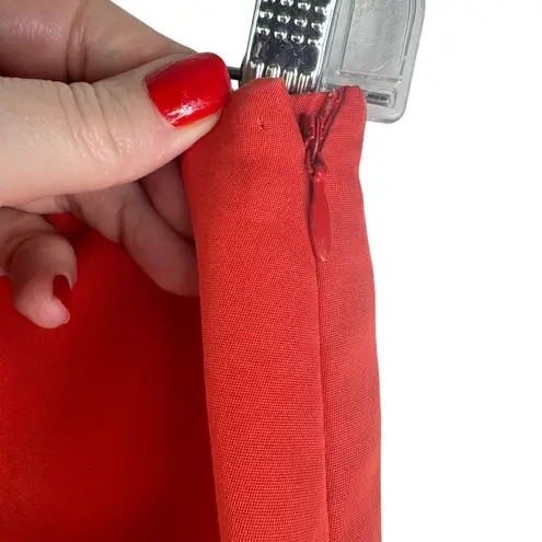 Emilio Pucci Firenze Made in Italy Orange Red Straight Leg Pants EU 40 US 6-8