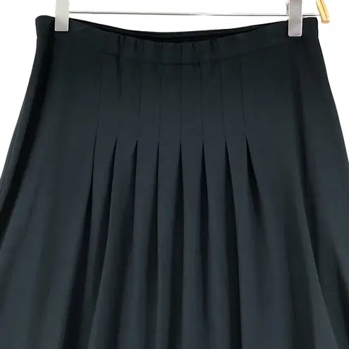 J.Jill  Wearever Collection Womens Size XS  Skirt Stretch Black Pleated Front