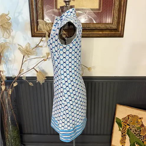 San Soleil Sleeveless 1/4 Zip Mock Neck UV 50 Dress ~ Size XS 💚🍄 Blue