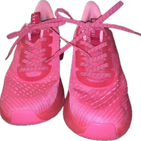 Dansko Hot Pink Peony Colorful Comfy Lace Up Arch Support Walking Sneakers 37