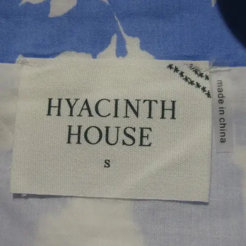 NWT Tuckernuck Hyacinth House Lupine Midi in Blue & White Floral Tank Dress S