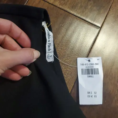 Abercrombie & Fitch Abercombie & Fitch One-Shoulder Black Toplong Sleeve Size Small Nwt - Image 2