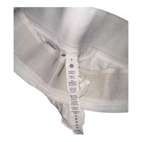 Lululemon  Court Rival High Rise Skort, Size 8