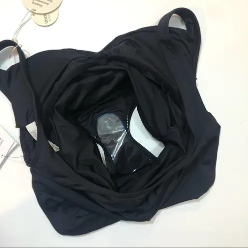 Coco reef BLACK VNeck Underwire One-Piece Swimsuit