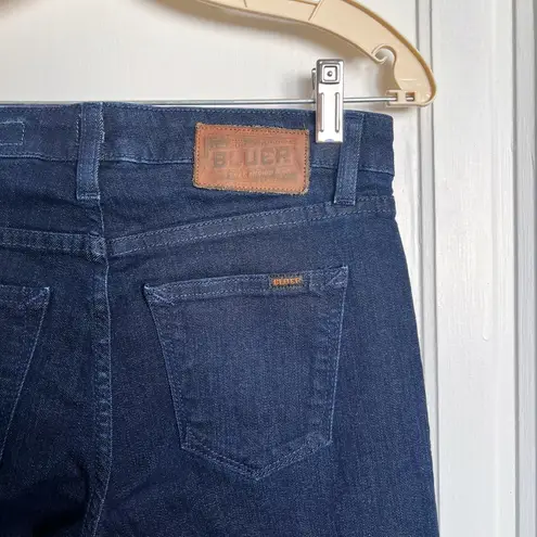 BLUER • Skinny Jeans low rise button fly Soulmate Rinse dark wash ankle USA Blue Size 25