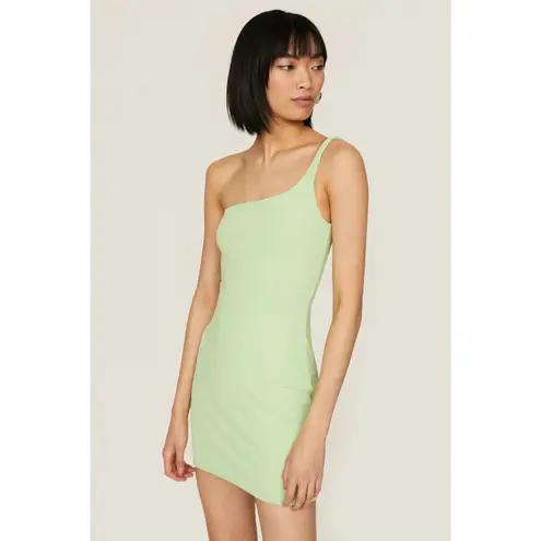 Gauge81 Erla Mint Green One Shoulder Sleeveless Party Fairy Mini Dress Size XS