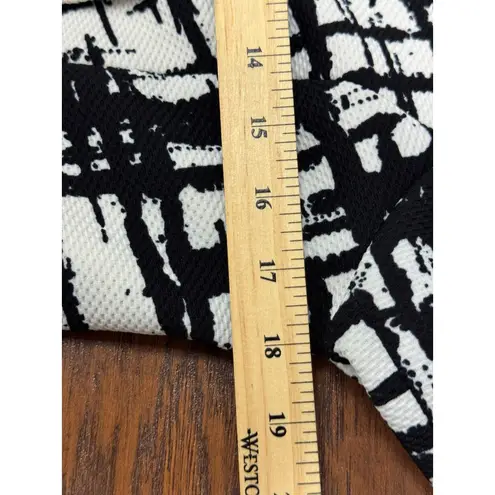 NEW Kasper Womens Size 4 Black White Elegant Party Chic Blazer Jacket 3/4 Sleeve