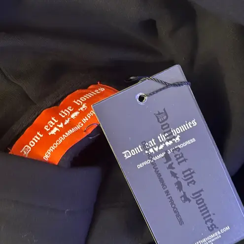 OG DONT EAT THE HOMIES SWEATPANTS NWT small Black