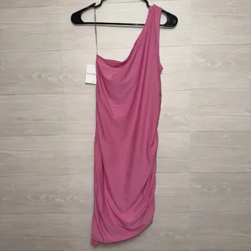 Beyond Yoga NWT Women's Medium Featherweight Carried Away One Shoulder Dress