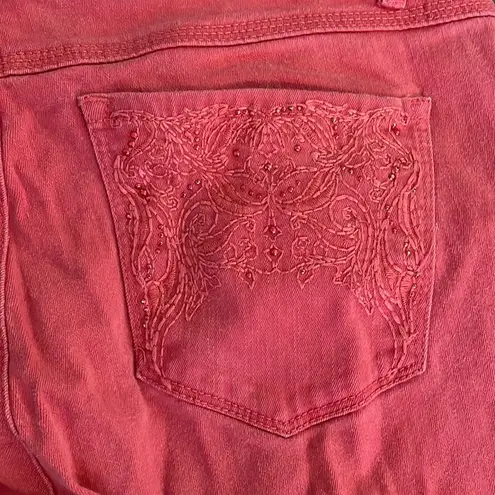 Gloria Vanderbilt Pink Capri Light Jeans Size 8P