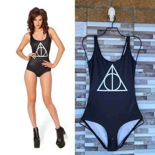 Blackmilk DEATHLY HALLOWS SWIMSUIT XS