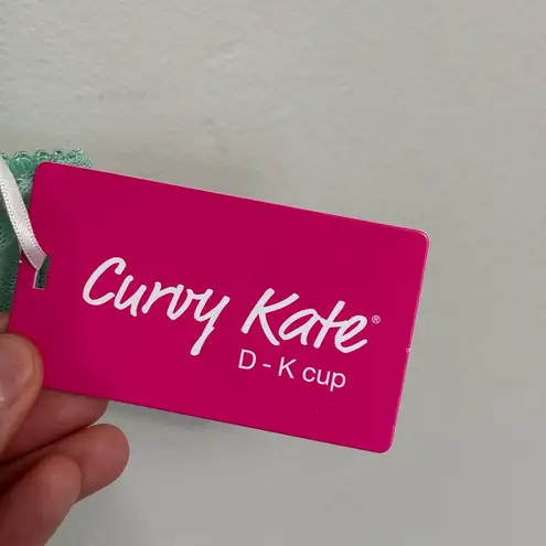 NWT Curvy Kate Victory Polka Dot Balcony Bra in Mint