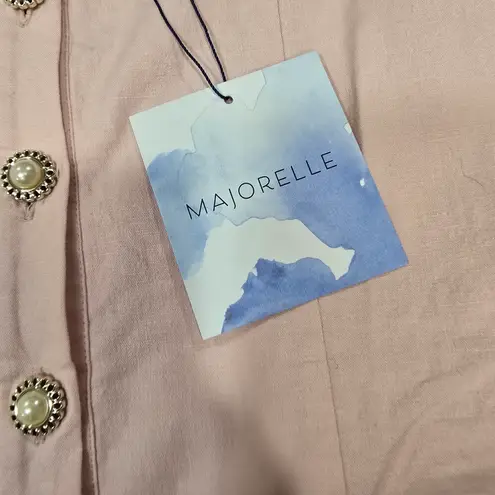 Majorelle Otis Midi Dress in Blush Pink