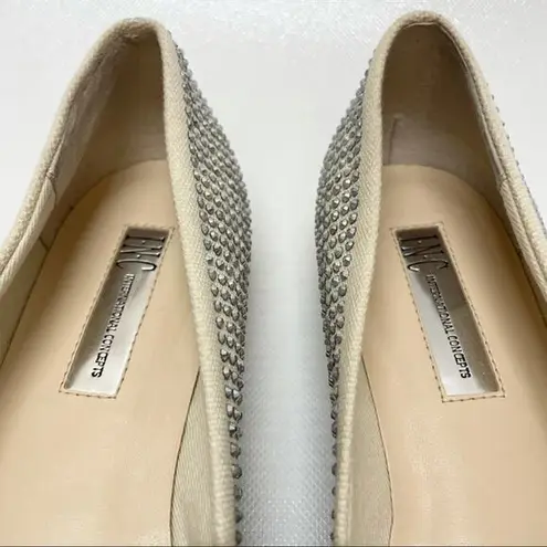 INC International Concepts Steeviee Espadrille Loafer Size 7 Black